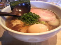 「味玉そば」@中華蕎麦 蘭鋳の写真