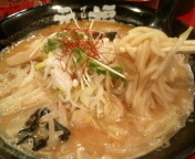 「辛味噌ラーメン750円」@麺屋 元福の写真