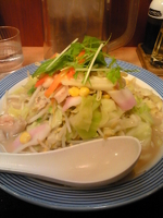 「野菜たっぷりちゃんぽん ￥650」@長崎ちゃんぽん リンガーハット 新橋店の写真