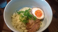 「らーめん（650円）+替え玉（100円）」@分田上の写真
