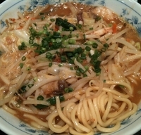 「チゲ味噌タンメン850円（1月限定）」@大勝軒まるいち 赤羽店の写真