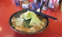 「ラーメン（麺固め）￥630+キャベツ￥80=￥710」@環2家の写真