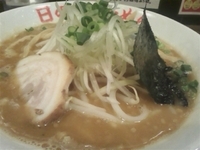 「味噌らーめん750円+サービスライス」@日の出らーめん 田町分店の写真