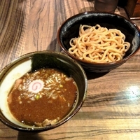 「つけ麺（麺半分）」@麺屋 英の写真