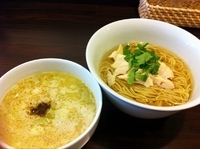 「地鶏つけ（あつもりバージョン）」@TSURUMEN 大阪城北詰店の写真