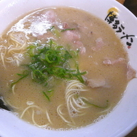 「おいしいラーメン 280円（ハリガネ）」@博多ラーメン 膳 天神メディアモール店の写真