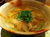 「夜女乳 塩味」@老麺家 北新地 ぼんくらの写真