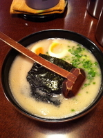 「玉子ラーメン」@博多っ子 らあめん 駅前店の写真