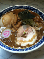 「味玉中華そば」@大黒屋本舗 千葉中央店の写真