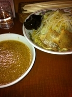 「つけらーめん」@らーめん ぽっぽっ屋 水道橋店の写真