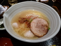 「銀笹塩ラーメン+鯛飯」@麺処 銀笹の写真