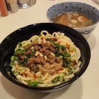 「汁なし坦々あえつけ（期間限定）」@頑者 新横浜ラーメン博物館店の写真