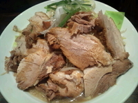 「太麺野菜ブタダブル」@ラーメン 岩佐の写真