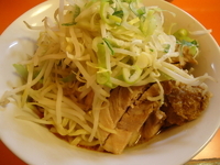 「油そば（醤油）（麺硬め・ちょいニンニク） 750円」@ちばからの写真