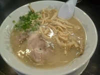 「メンマ麺」@博多らあめん とっしん屋の写真