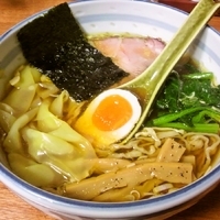 「ワンタン麺」@奥州白河ラーメン ○政の写真