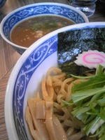 「豚骨魚介つけ麺￥700」@本格中華そば 檜庵 赤羽店の写真