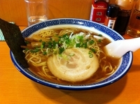 「ラーメン（+大盛）」@麺や 勝の写真
