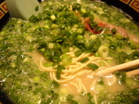 「天然とんこつラーメン」@一蘭 アトレ上野 山下口店の写真