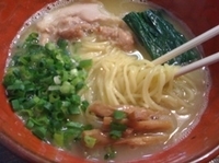 「とりそば（1日15杯限定） 750円」@つけめん・らーめん活龍 竹園店の写真