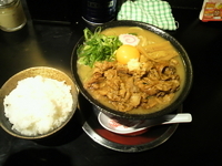 「肉玉そば」@肉玉蕎麦 おとど 北松戸総本山の写真