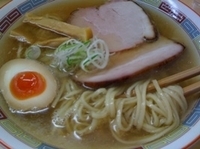 「塩らーめん（限定） 680円」@煮干鰮らーめん 圓の写真