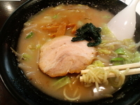 「味噌ラーメン 700円（サンキューセールで390円）」@らーめん 楽屋の写真