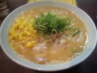 「味噌（細麺）ラーメン630円+替え玉100円×2」@濃麻呂 名島本店の写真