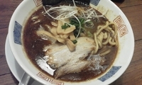 「マー油らー麺（太麺）￥700」@胡同製麺の写真
