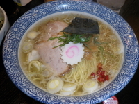 「粟国の塩そば（730円）多賀野丼（150円）」@中華そば 多賀野の写真