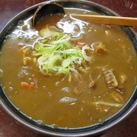 「カレーラーメン￥800」@手打ちラーメン 恒の写真