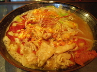 「紅らーめん（790円）」@麺創研 紅 府中の写真