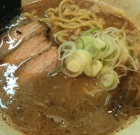 「らーめん太麺650円」@ラーメン長山の写真