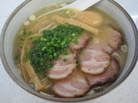 「塩ラーメン 680円+（味玉、チャーシュー1枚 クーポン利用）」@麺者二代目 流石屋の写真