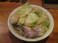 「野菜大盛濃菜麺+味玉」@濃菜麺 井の庄の写真