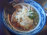 「醤油麺（650円）」@麺屋 黒船 大船店の写真