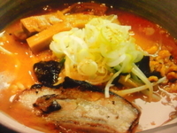 「冬味噌らぁ麺 赤味噌パンチ 750円」@濱塩らぁめん 白虎の写真