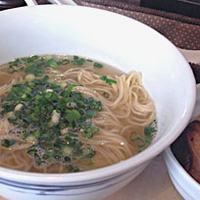 「アゴとアジの塩らぁ麺（正月限定）」@湘南麺屋 海鳴の写真