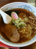 「醤油ラーメン ¥600」@北海ラーメン蝦夷の写真