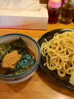 「つけ麺 750円」@横浜ラーメン とんこつ家 いわき店の写真