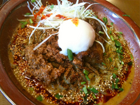 「汁なし担々麺（850円）」@丸源ラーメン 彦根店の写真
