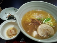 「銀笹白醤油ラーメン」@麺処 銀笹の写真