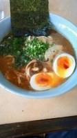 「煮干らーめん卵トッピング」@横浜ラーメン 春木家の写真