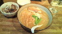 「味噌ラーメン+チャーシューごはん」@ラーメン食堂 粋な一生の写真
