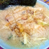 「ネギラーメン+コテコテ+太麺」@ラーメンショップ 牛久結束店の写真