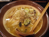 「赤味噌パンチ」@濱塩らぁめん 白虎の写真