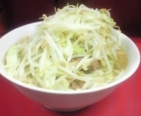 「小ラーメン 豚入」@ラーメン二郎 ひばりヶ丘駅前店の写真