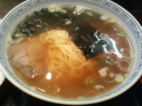 「ラーメンセット（半チャーハン付）」@中華料理 美蘭の写真