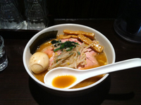 「味玉チャーシュー花火ら〜麺1300円」@麺場 花火の写真