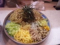 「奄美鶏麺風つけ麺200g（880円）+替え飯（100円）」@麺屋たけざわの写真